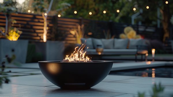 Invitez la chaleur avec un brasero feu, bol à feu élégant