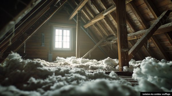 Isolation des combles par soufflage : réduisez vos pertes de chaleur