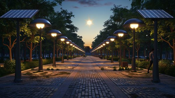 Les avantages de l'éclairage public solaire pour votre ville