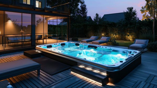 Spa de nage haut de gamme : combien cela coûte ?
